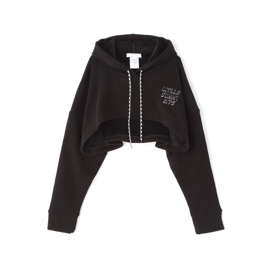 エルエイチピー L H P LittleSunnyBite リトルサニーバイト Short logo hoodie パーカー ブラック - ファッション通販 MAGASEEK