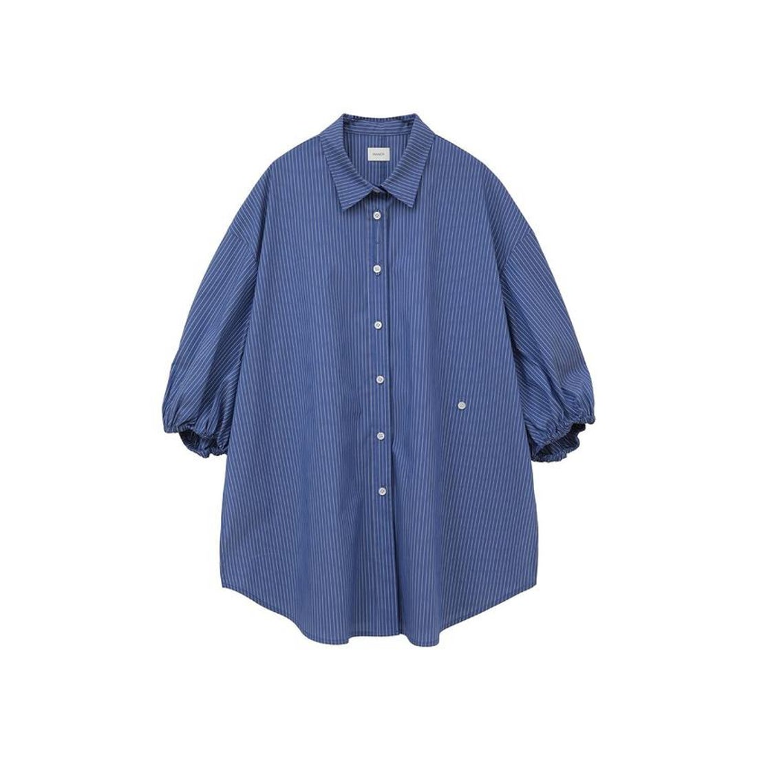 エルエイチピー L.H.P. MANOF/マノフ/BALOON SLEEVE SHIRT （ブルー 