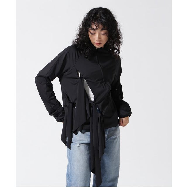 TIE JERSEY JACKET （ブラック）