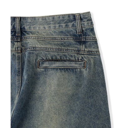 エルエイチピー L.H.P. SISWashed Wide Cargo Pants （ブラック）｜詳細画像