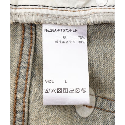 SIS／※Dirty Denim Shorts （ホワイト）｜詳細画像