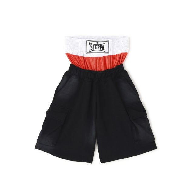STEPPA／BOXER BERMUDA PANTS （ブラック）