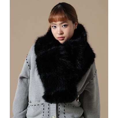エルエイチピー L.H.P. DankeSchon/ダンケシェーン/WOMEN ECOFUR MUFFLER （ベージュ）｜詳細画像