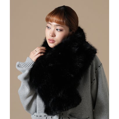 エルエイチピー L.H.P. DankeSchon/ダンケシェーン/WOMEN ECOFUR MUFFLER （ベージュ）｜詳細画像