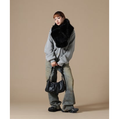 エルエイチピー L.H.P. DankeSchon/ダンケシェーン/WOMEN ECOFUR MUFFLER （ベージュ）｜詳細画像