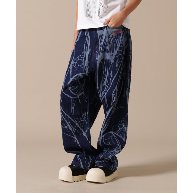 NoRemid／別注Laser Pattern Dnm Pt （インディゴ7）