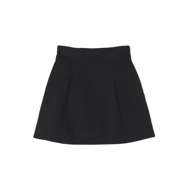 CLANE／CONSTRUCTIVE MINI SKIRT （ブラック）