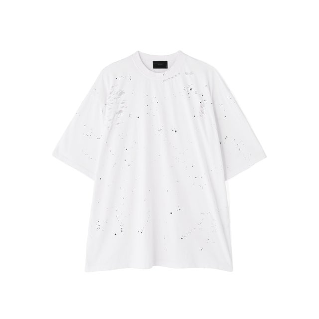 SIS／DAMAGE TーSHIRT （ホワイト）