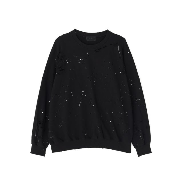 SIS／DAMAGE SWEAT （ブラック）