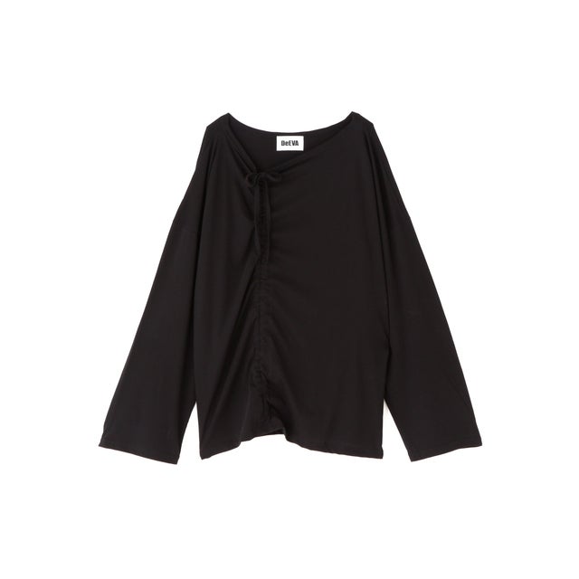 DeEVA／DRAPE TOPS （ブラック）