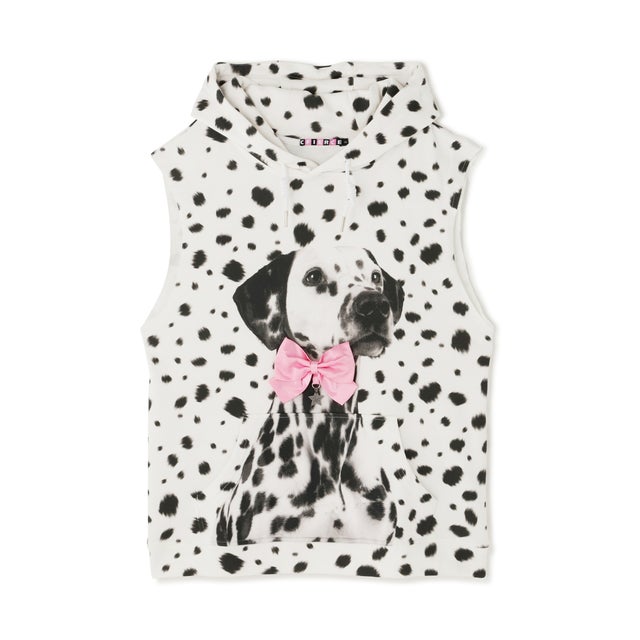 CFIERCE／DALMATIAN SLEEVELES HD （ホワイト）