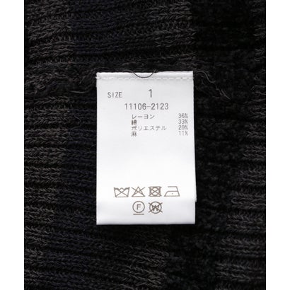 エルエイチピー L.H.P. CLANE／MULTI BORDER BUTTON （ブラック）｜詳細画像