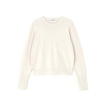CLANE／BASIC COMPACT KNIT TOPS （グレー）｜詳細画像