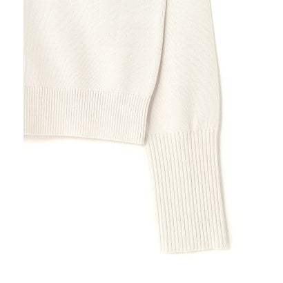 CLANE／BASIC COMPACT KNIT TOPS （アイボリー2）｜詳細画像
