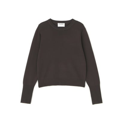 CLANE／BASIC COMPACT KNIT TOPS （アイボリー2）｜詳細画像