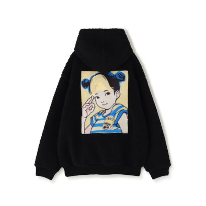OP／POP ART Boa Hoodie Ver：23 （ブラック）｜詳細画像