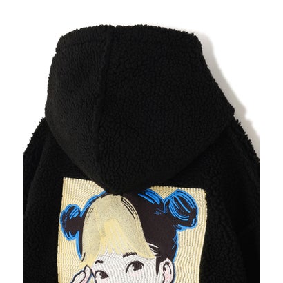 OP／POP ART Boa Hoodie Ver：23 （ブラック）｜詳細画像