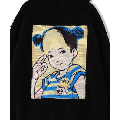 OP／POP ART Boa Hoodie Ver：23 （ブラック）｜詳細画像