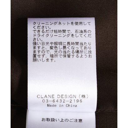 CLANE／HALF SLEEVE FAKE FUR （ブラウン）｜詳細画像