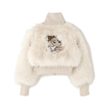 C GALFY／ケダモノファーブルゾン （ベージュ）｜詳細画像