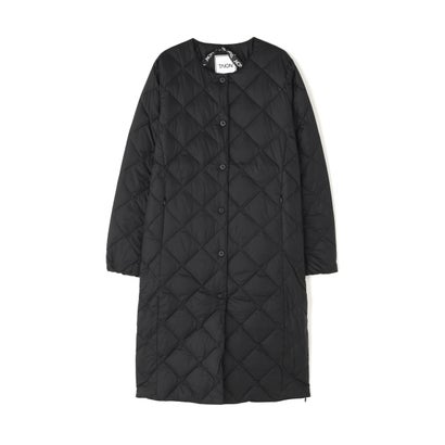 TAION/タイオン/SINGLE CITY CREW NECK LONG DOWN JACKET （ブルーグレー5）｜詳細画像