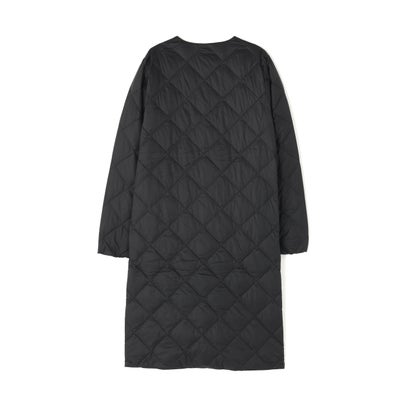 TAION/タイオン/SINGLE CITY CREW NECK LONG DOWN JACKET （ブルーグレー5）｜詳細画像