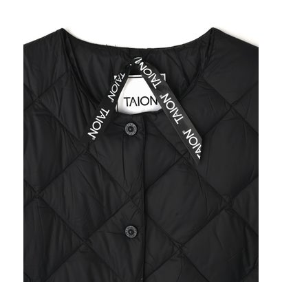 TAION/タイオン/SINGLE CITY CREW NECK LONG DOWN JACKET （ブルーグレー5）｜詳細画像