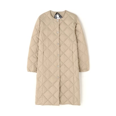 TAION/タイオン/SINGLE CITY CREW NECK LONG DOWN JACKET （オフホワイト3）｜詳細画像