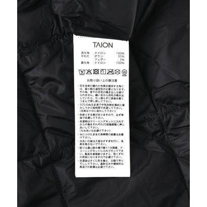 TAION/タイオン/SINGLE CITY CREW NECK LONG DOWN JACKET （オフホワイト3）｜詳細画像