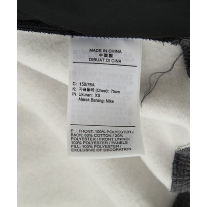 NIKE/ナイキ/AS NIKE STUDIO HYBRID BOMBER JACKET （ブラック）｜詳細画像