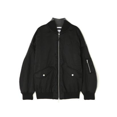 NIKE/ナイキ/AS NIKE STUDIO HYBRID BOMBER JACKET （ブラック）｜詳細画像