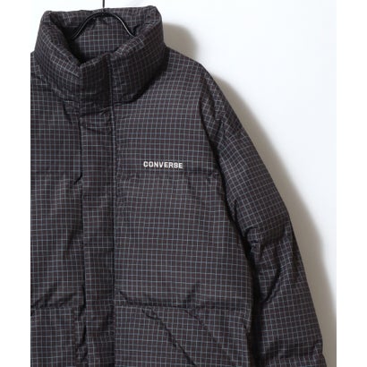CONVERSE/コンバース PUFFER JACKET/撥水 オーバーサイズ 中綿 ファイバーダウン パファージャケット/アウター レディース メンズ ユニセックス ブルゾン （ブラウン系その他）｜詳細画像