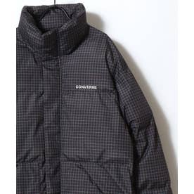 CONVERSE/コンバース PUFFER JACKET/撥水 オーバーサイズ 中綿 ファイバーダウン パファージャケット/アウター レディース メンズ ユニセックス ブルゾン （ブラウン系その他）