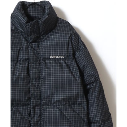CONVERSE/コンバース PUFFER JACKET/撥水 オーバーサイズ 中綿 ファイバーダウン パファージャケット/アウター レディース メンズ ユニセックス ブルゾン （ブラック系その他3）｜詳細画像