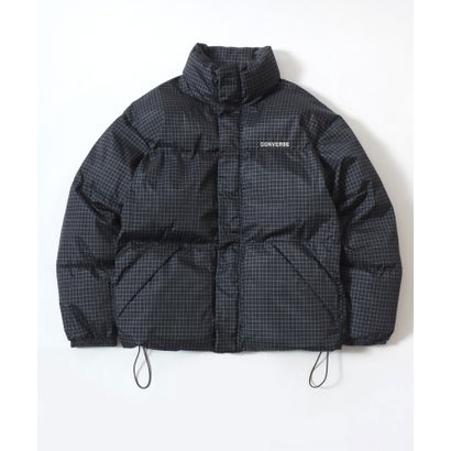 CONVERSE/コンバース PUFFER JACKET/撥水 オーバーサイズ 中綿 ファイバーダウン パファージャケット/アウター レディース メンズ ユニセックス ブルゾン （ブラック系その他3）｜詳細画像