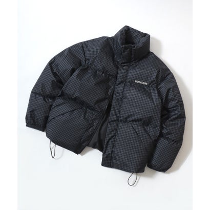 CONVERSE/コンバース PUFFER JACKET/撥水 オーバーサイズ 中綿 ファイバーダウン パファージャケット/アウター レディース メンズ ユニセックス ブルゾン （ブラック系その他3）｜詳細画像