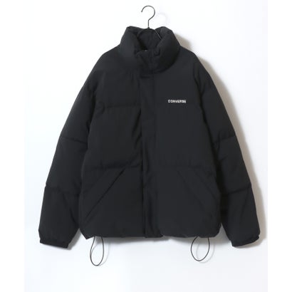 CONVERSE/コンバース PUFFER JACKET/撥水 オーバーサイズ 中綿 ファイバーダウン パファージャケット/アウター レディース メンズ ユニセックス ブルゾン （ブラック系その他2）｜詳細画像