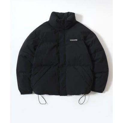 CONVERSE/コンバース PUFFER JACKET/撥水 オーバーサイズ 中綿 ファイバーダウン パファージャケット/アウター レディース メンズ ユニセックス ブルゾン （ブラック系その他2）｜詳細画像