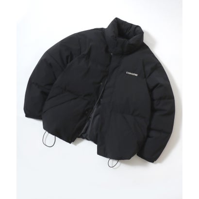 CONVERSE/コンバース PUFFER JACKET/撥水 オーバーサイズ 中綿 ファイバーダウン パファージャケット/アウター レディース メンズ ユニセックス ブルゾン （ブラック系その他2）｜詳細画像