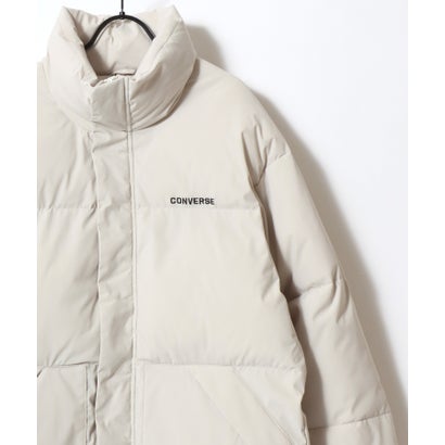 CONVERSE/コンバース PUFFER JACKET/撥水 オーバーサイズ 中綿 ファイバーダウン パファージャケット/アウター レディース メンズ ユニセックス ブルゾン （ホワイト系その他2）｜詳細画像