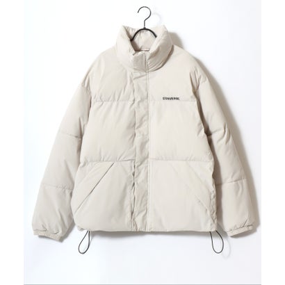 CONVERSE/コンバース PUFFER JACKET/撥水 オーバーサイズ 中綿 ファイバーダウン パファージャケット/アウター レディース メンズ ユニセックス ブルゾン （ホワイト系その他2）｜詳細画像