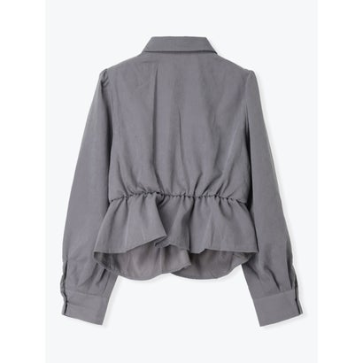 ピーチシャーリングシャツ （モカ茶）｜詳細画像
