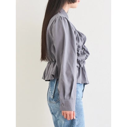 ピーチシャーリングシャツ （ベージュ）｜詳細画像