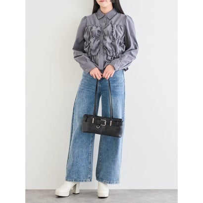 ピーチシャーリングシャツ （ベージュ）｜詳細画像