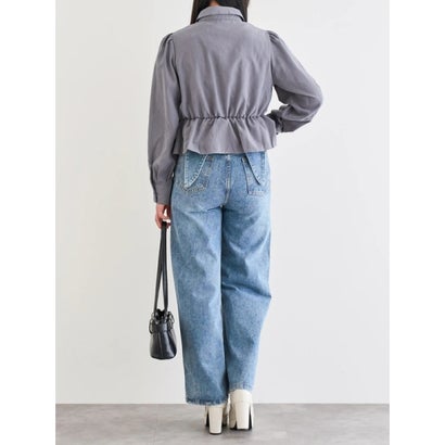 ピーチシャーリングシャツ （ベージュ）｜詳細画像
