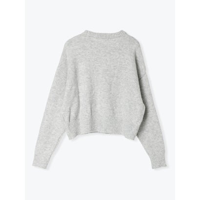 ルディックパーク Ludic Park うさぎ柄シャギーニットプルオーバー （アイボリー）｜詳細画像