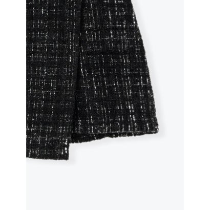 バックリボンツイードショートスカパン （アイボリー）｜詳細画像