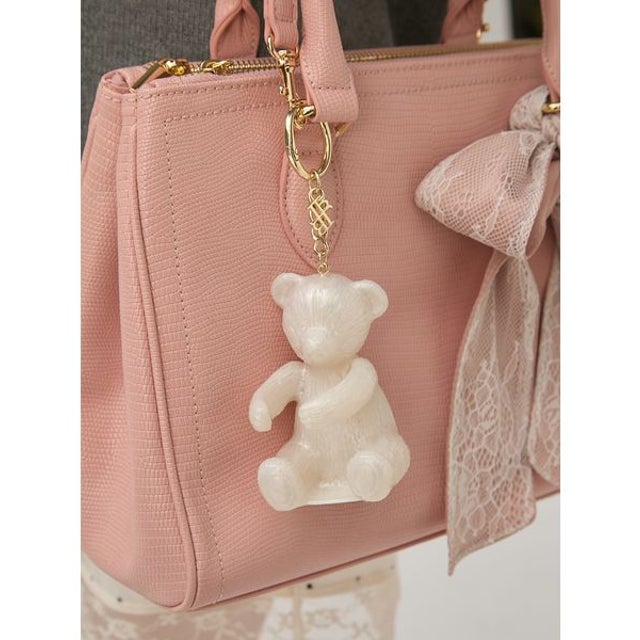 【Lily Bear】リップケースチャーム （WHT）