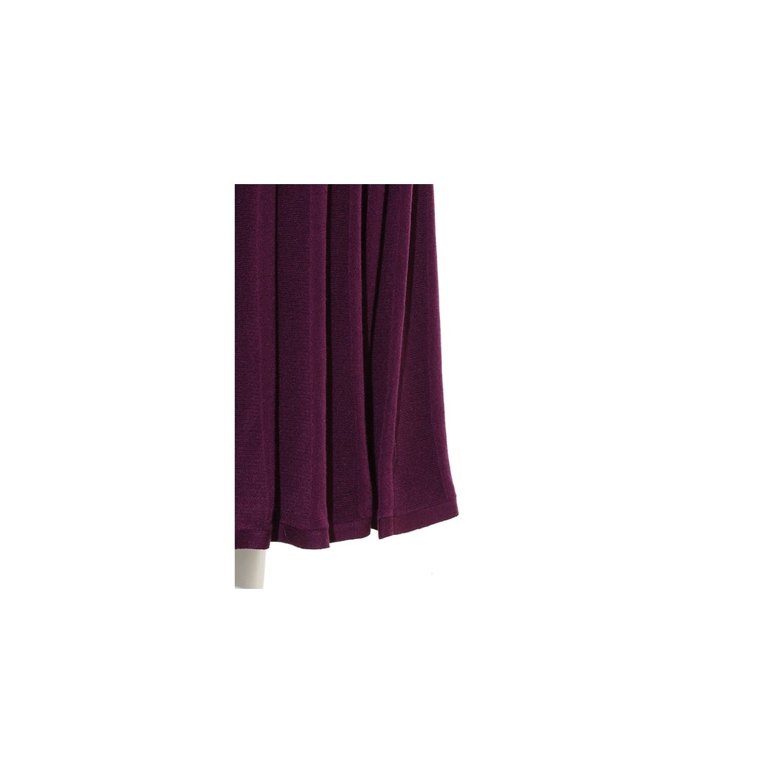 LILY BROWN Lily Brown ロングニットワンピース パープル 
