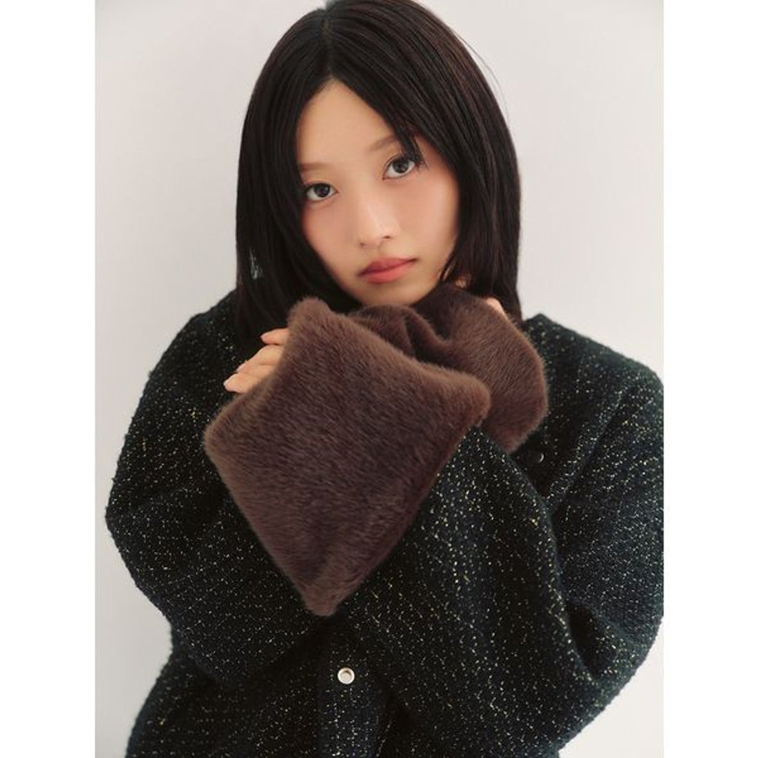 リリーブラウン LILY BROWN 2WAYファーショートコート （LAV 